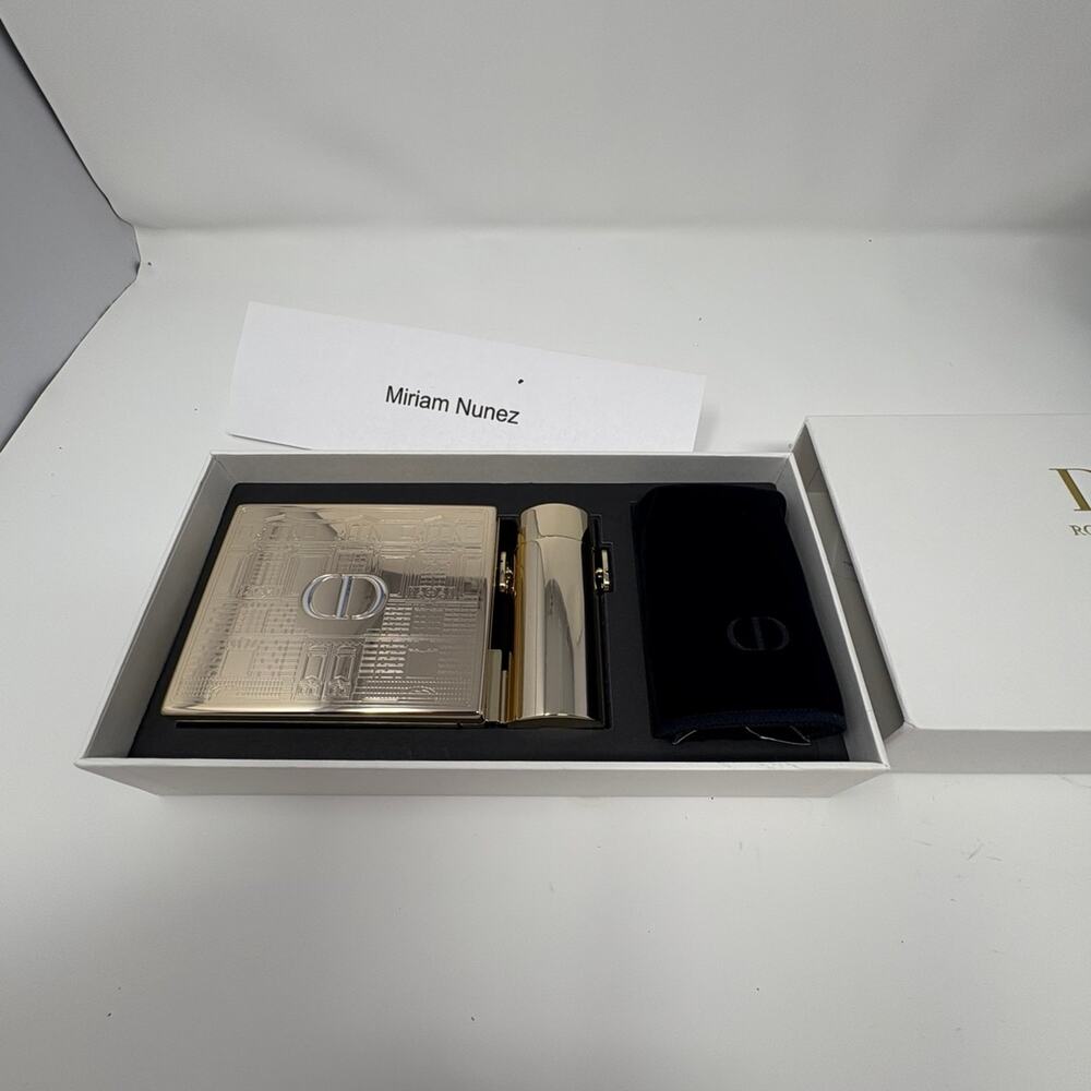 Set Dior Rouge Minaudiere Coffret 2021 Holiday LTD. Atelier of Dreams Lipstick